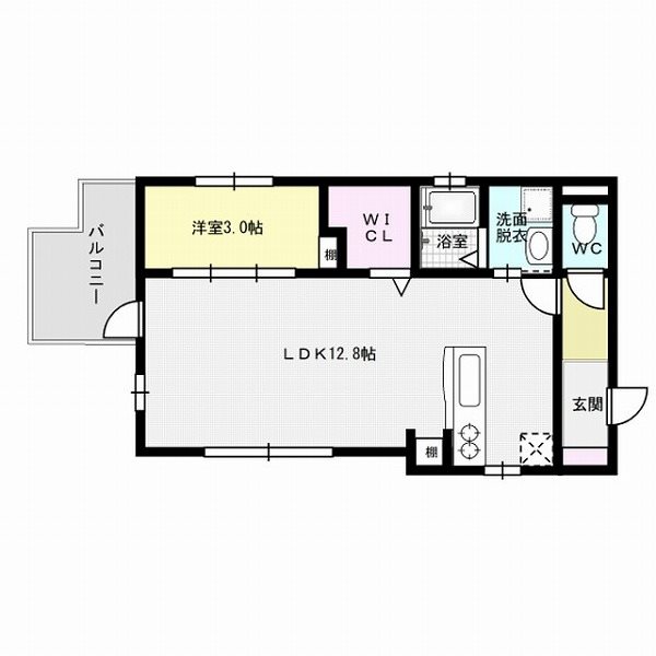 グランメール西新 間取り