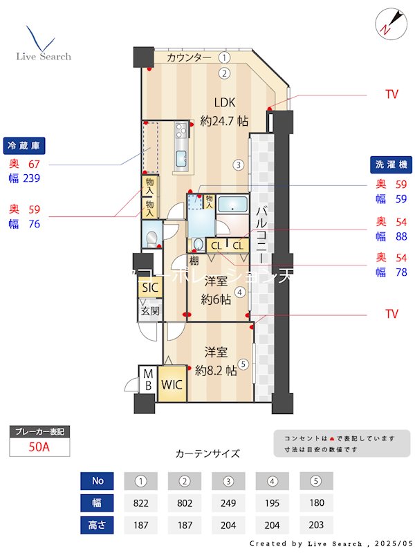 ＫＤＸレジデンス大濠ハーバービュータワー 間取り