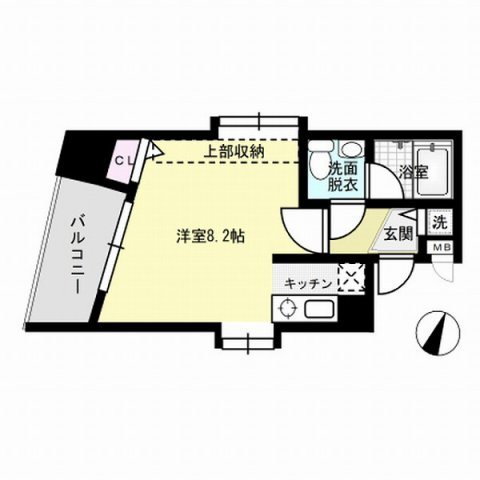 アクション別府１ 間取り