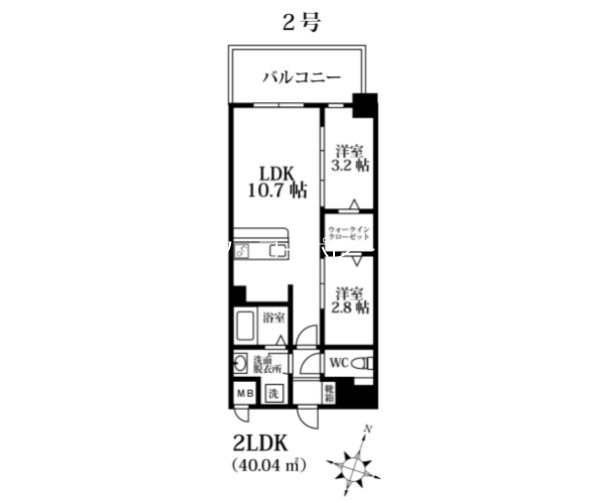 モダンパラッツォけやき通り 間取り