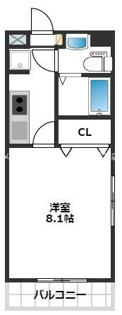 コンドミニアム薬院駅 間取り