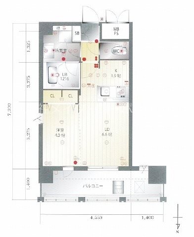 ラファセエスぺランサ大濠 間取り