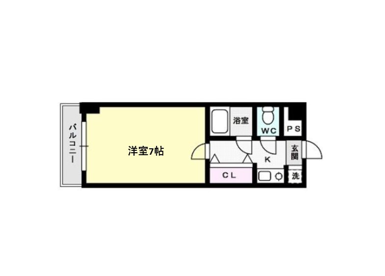 荒江四ツ角ビル  間取り