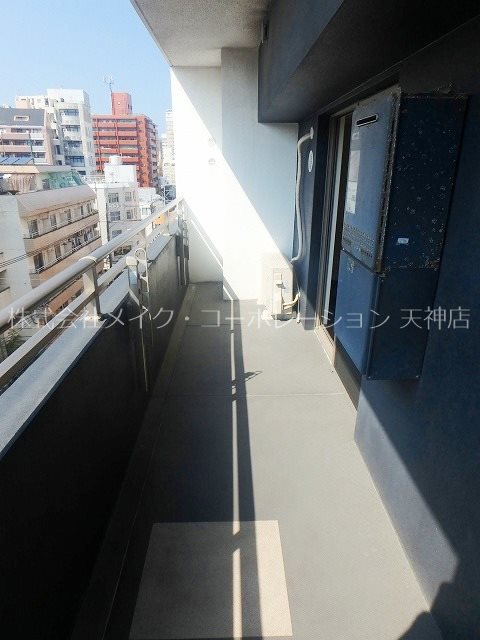 S-FORT警固タワー ベランダ