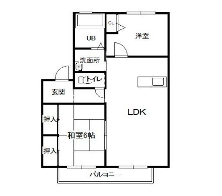 ファミール辻ノ花 間取り