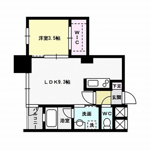 エンクレストベイ天神東Ⅲ 間取り