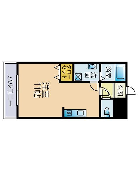 フォルビート博多 間取り
