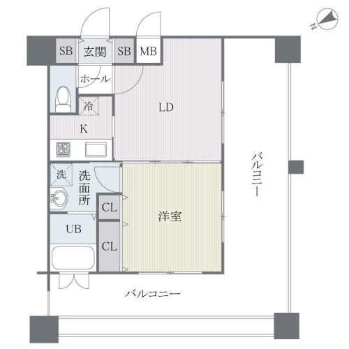 エンクレスト中呉服 間取り