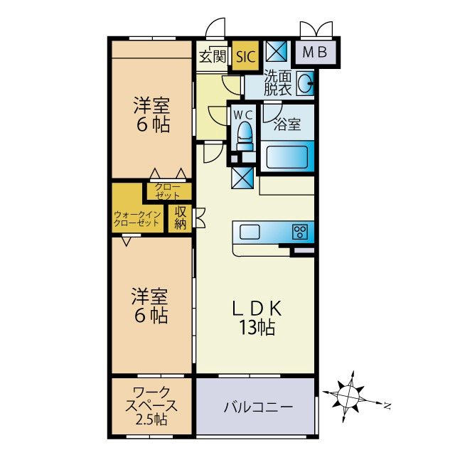 パストラル 間取り