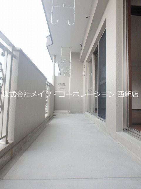 コート古天神 ベランダ