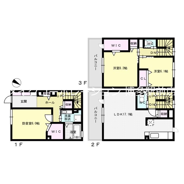 D-room日赤通り 間取り