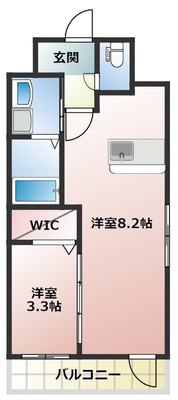 エンブレイス博多駅南 間取り