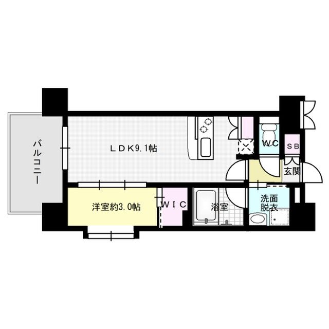 サニークレスト東比恵Ⅱ 間取り