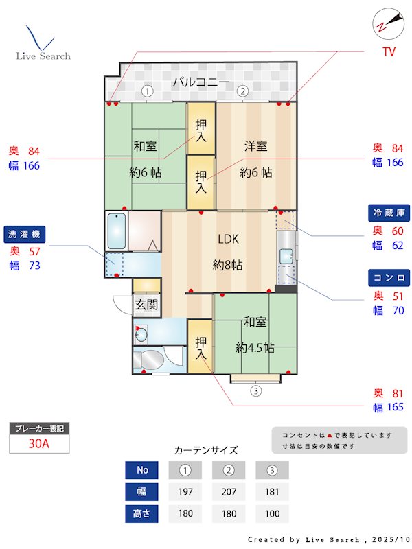 KYビル 207号室 間取り