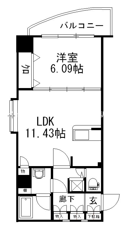 リベラいわき 間取り