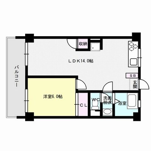 第3長尾団地 間取り