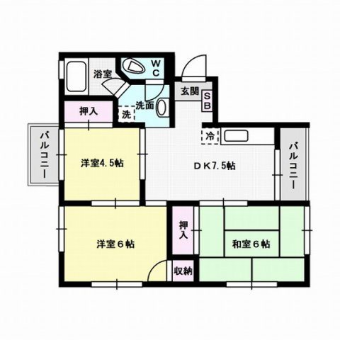 プレシード鳥飼 間取り