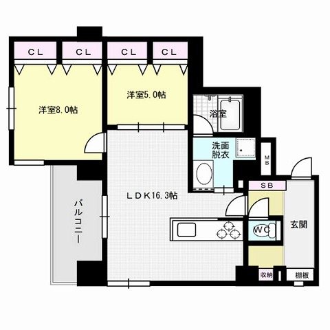 THE TEN GOOD 祖原Ⅱ 間取り