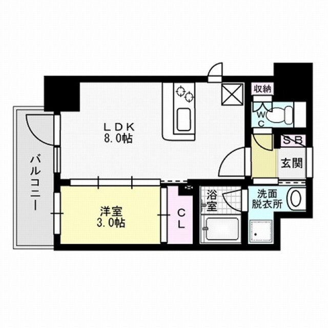 ネストピア天神東Ⅱ 間取り
