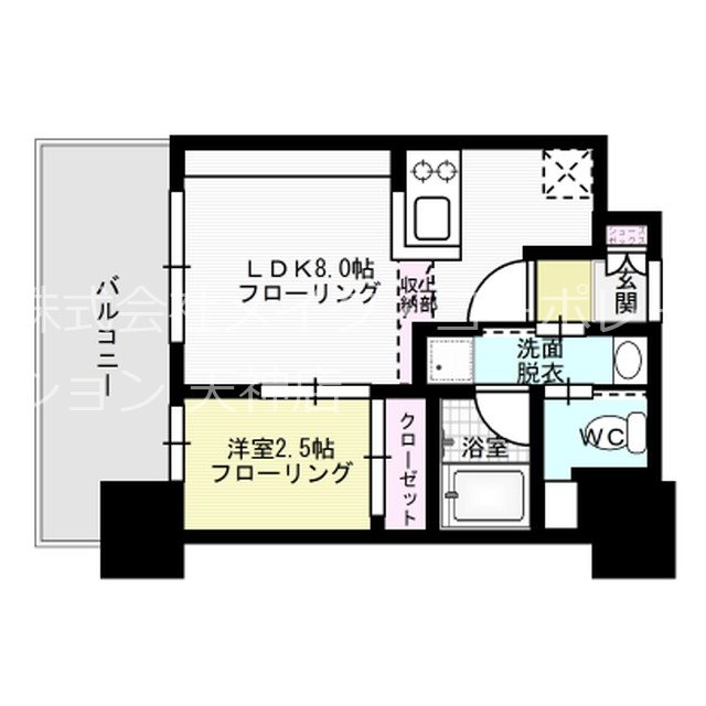 ドゥーエ赤坂 間取り