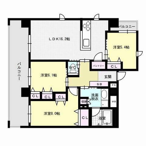 THE TEN GOOD 祖原Ⅱ 間取り