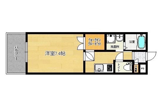 リファレンス天神 間取り