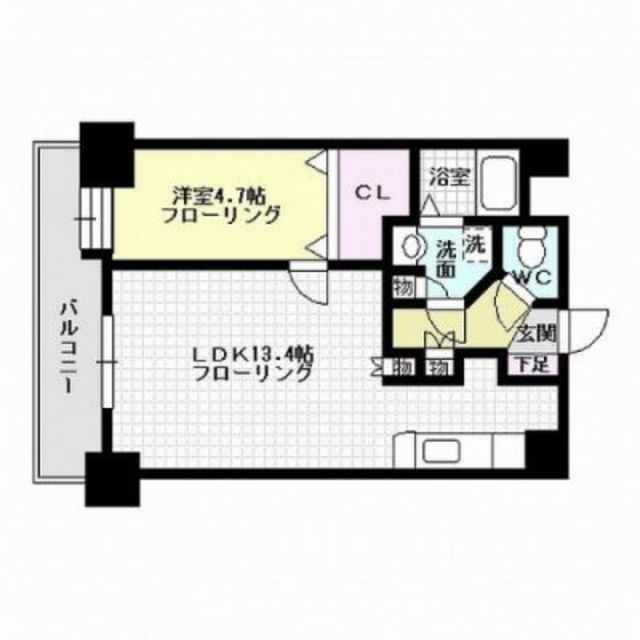 クリエート平尾駅前  間取り