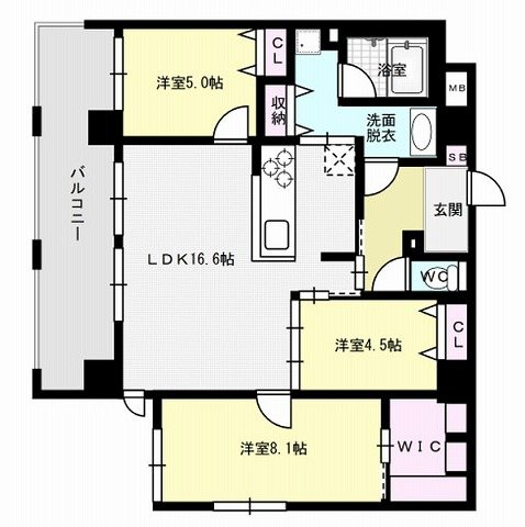 THE TEN GOOD 祖原Ⅱ 間取り
