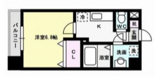 S-FORT姪浜  間取り