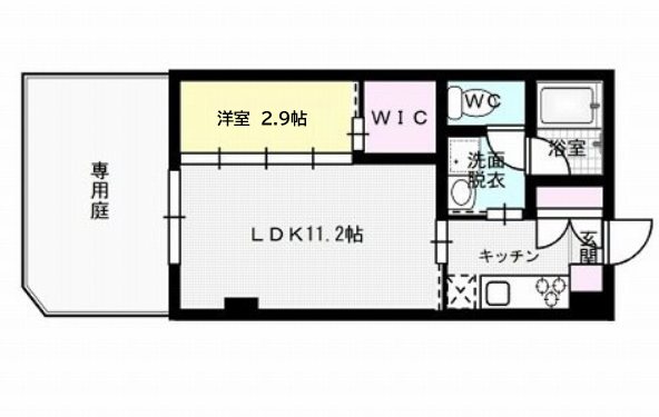 グランパーク長尾X 間取り