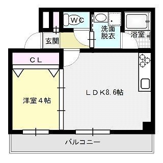 West Court DR 間取り