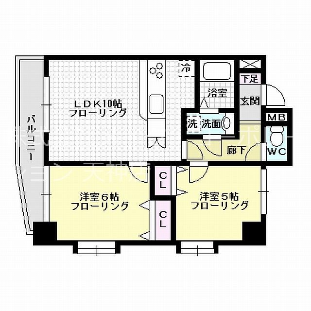 クリエート白金  間取り