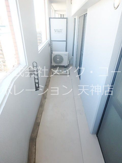 クリエート白金  ベランダ