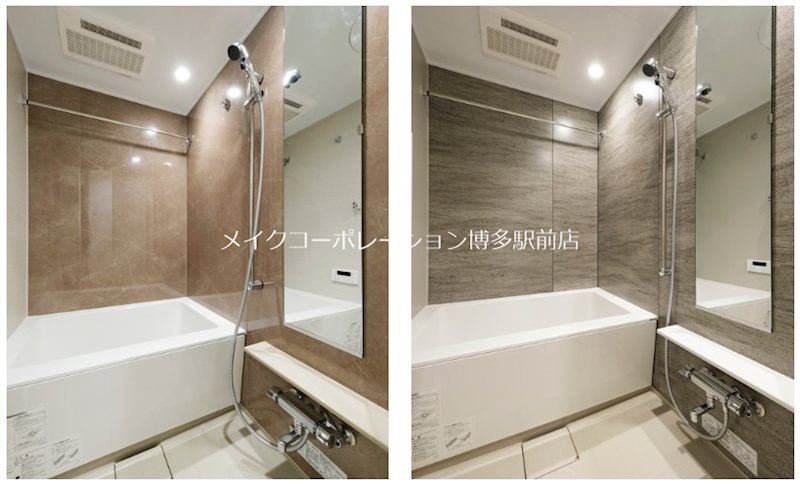 エンクレスト博多PARK SIDE 風呂画像