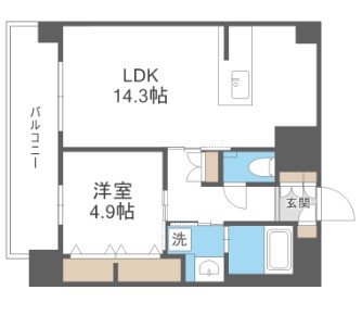 エンクレスト博多PARK SIDE 間取り