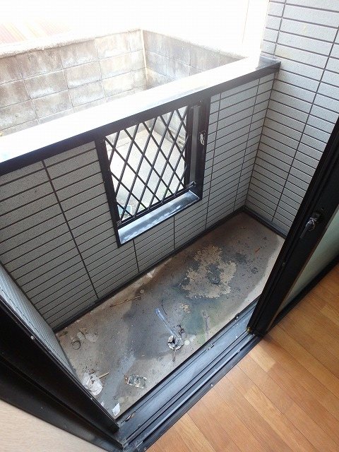 クレセント百道東Ⅱ ベランダ