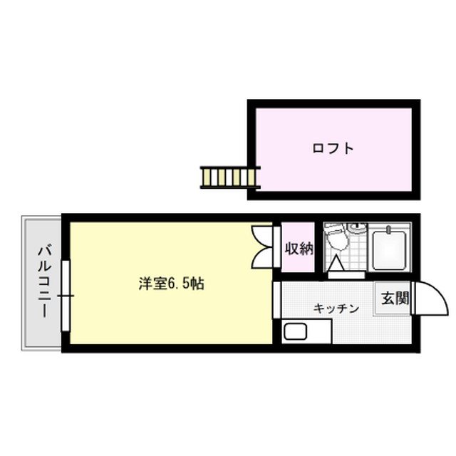 飯倉ＰａｒｔⅠ　Ａ棟 間取り