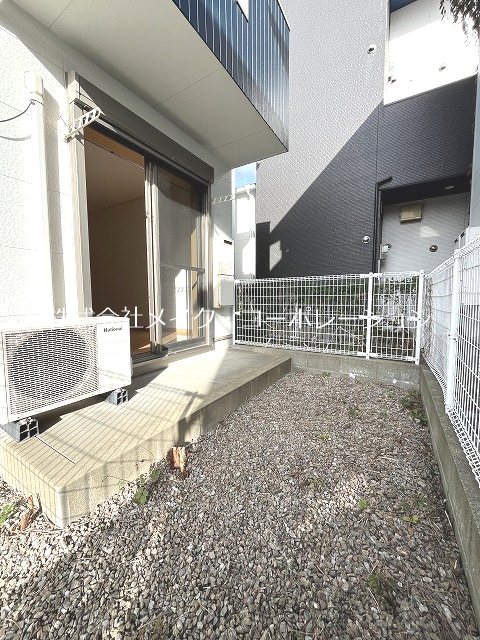 プレスト福大前B棟 ベランダ