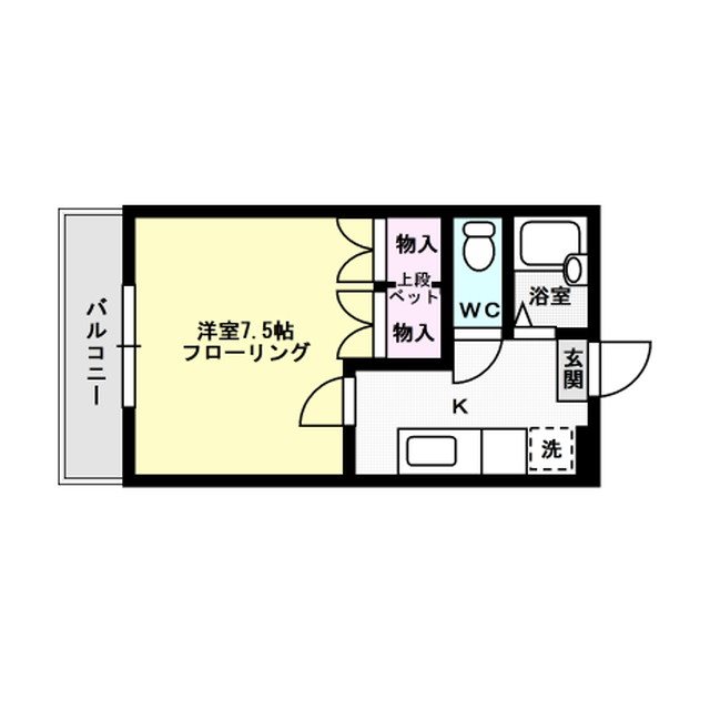 タウンハウス７番館 間取り