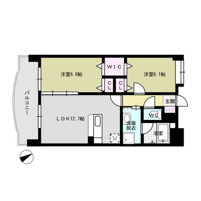 ナウヴィレッジ港    間取り