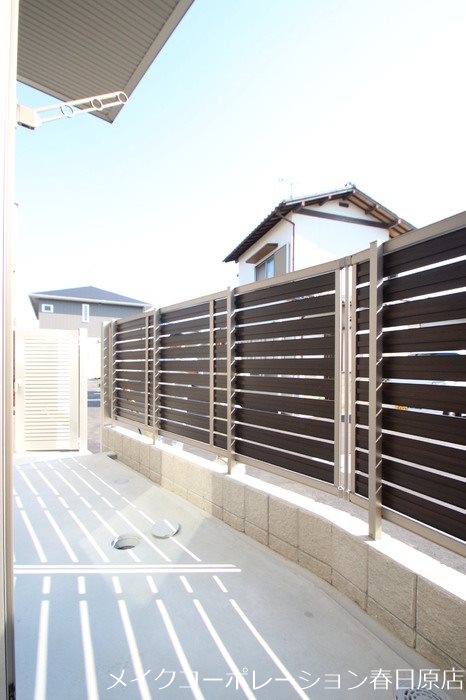 ハレクラニK B棟 ベランダ