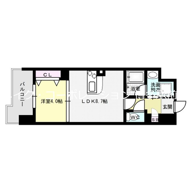 オーキッドレジデンス上呉服 間取り