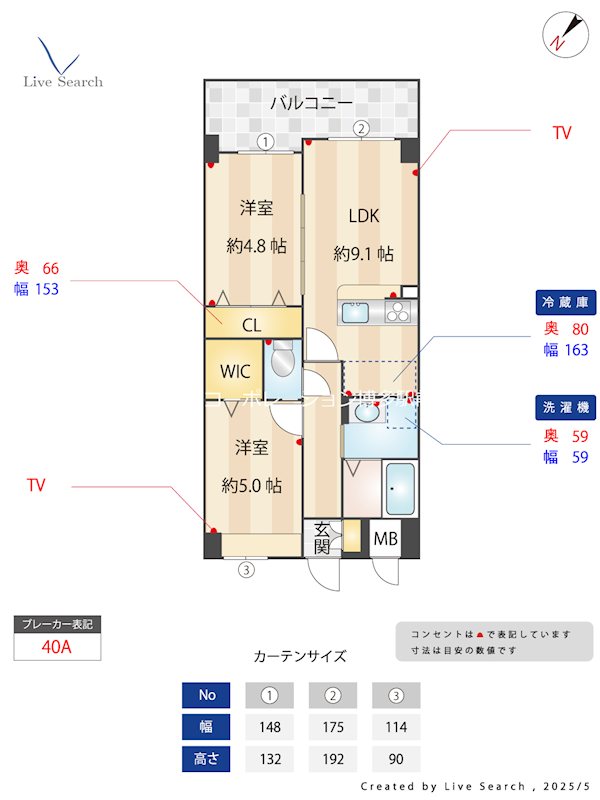 Alivis諸岡 間取り