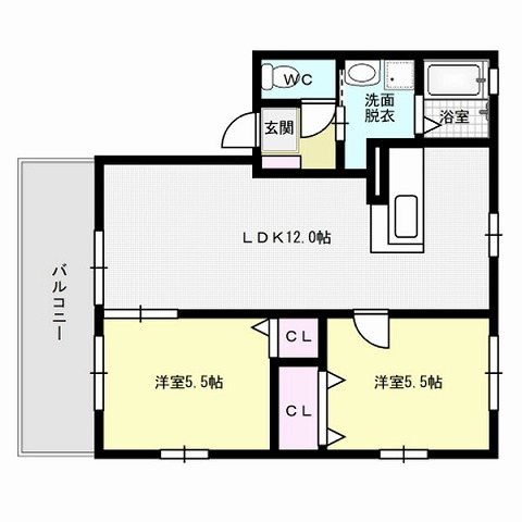オーキッドA棟 間取り