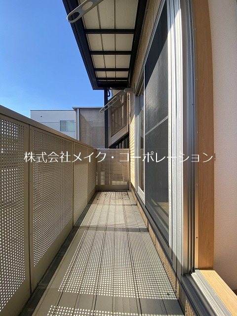 オーキッドA棟 ベランダ