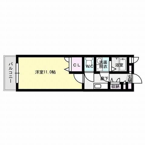 ヴァンクレール小嶋 間取り