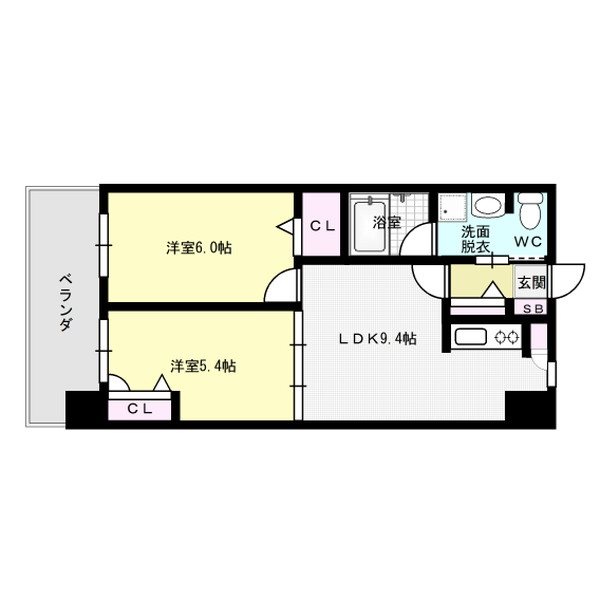 アジリア博多イースト 間取り