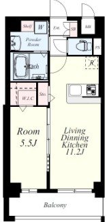 ル・マージュ博多 間取り