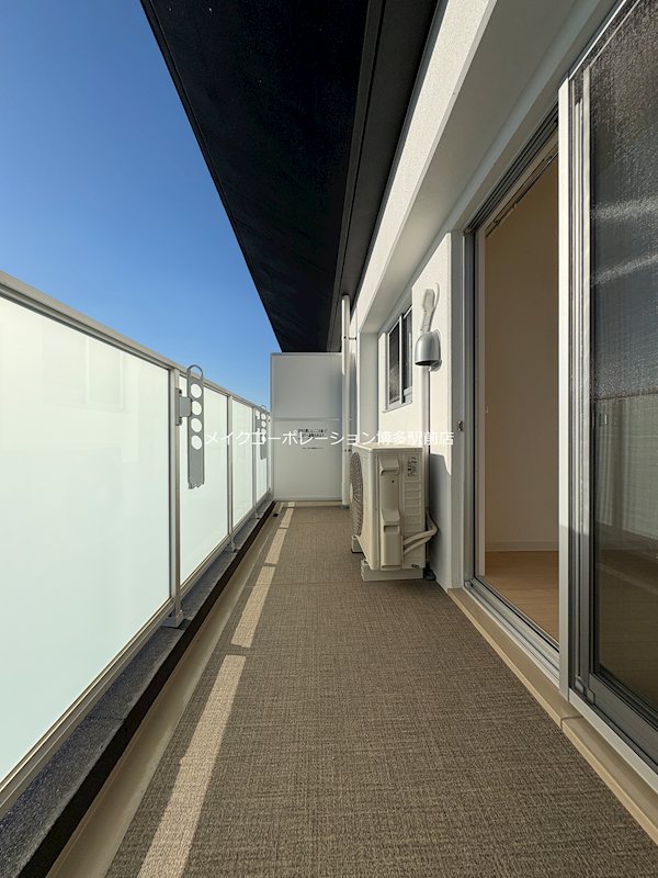 ル・マージュ博多 ベランダ