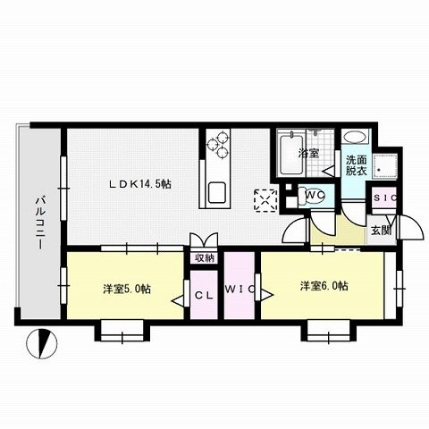 ビーコンヒル田島 間取り